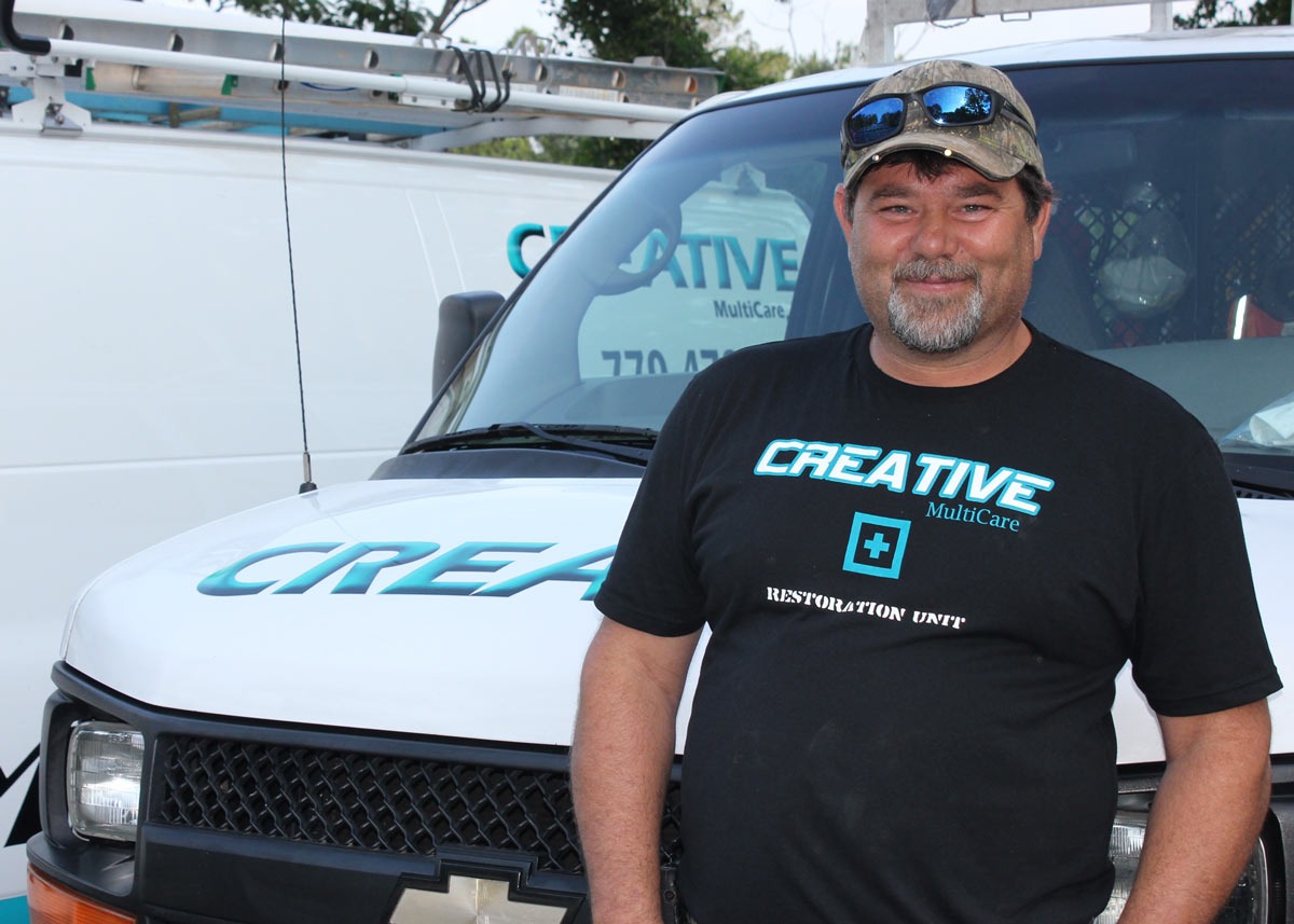 Creative Multicare employee ready to deploy